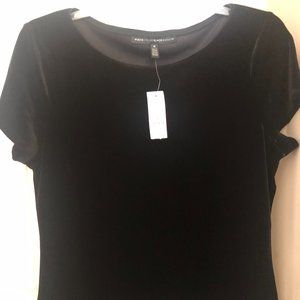 White House Black Market velvet top